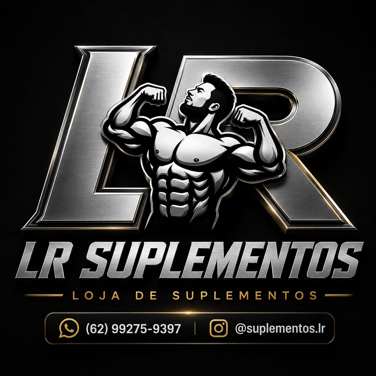 Identidade oficial de LR Suplementos